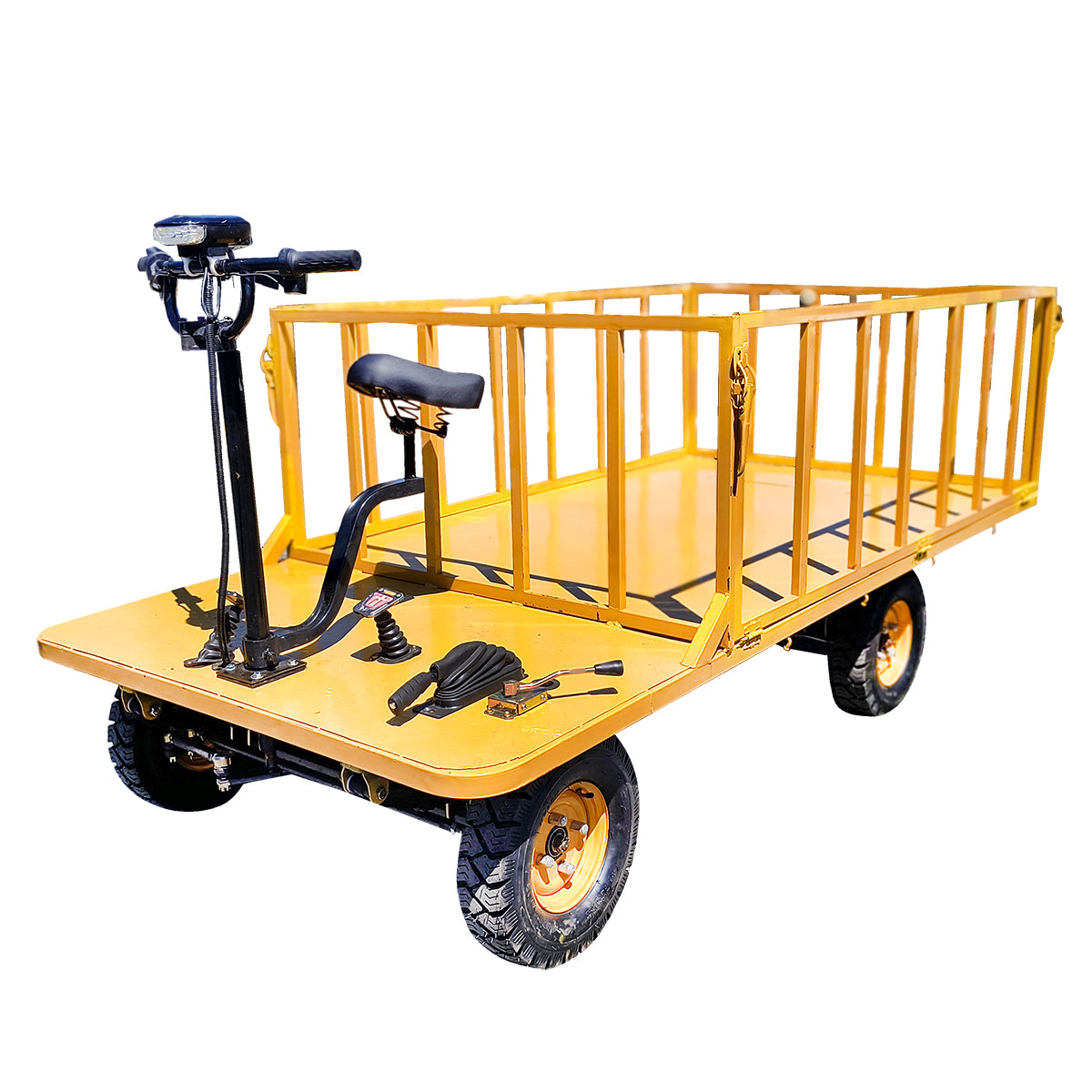 Electric cart platform for transporting goods 800W, 40V, 2.5x1.25m maximum load 1000Kg THOR